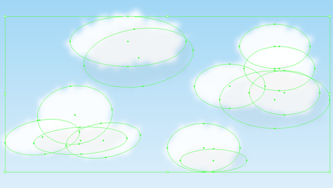 Illustratorアピアランスでお手軽にリアルな雲を描く方法 Go Nextブログ